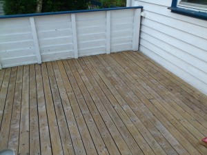 Tørr terrasse